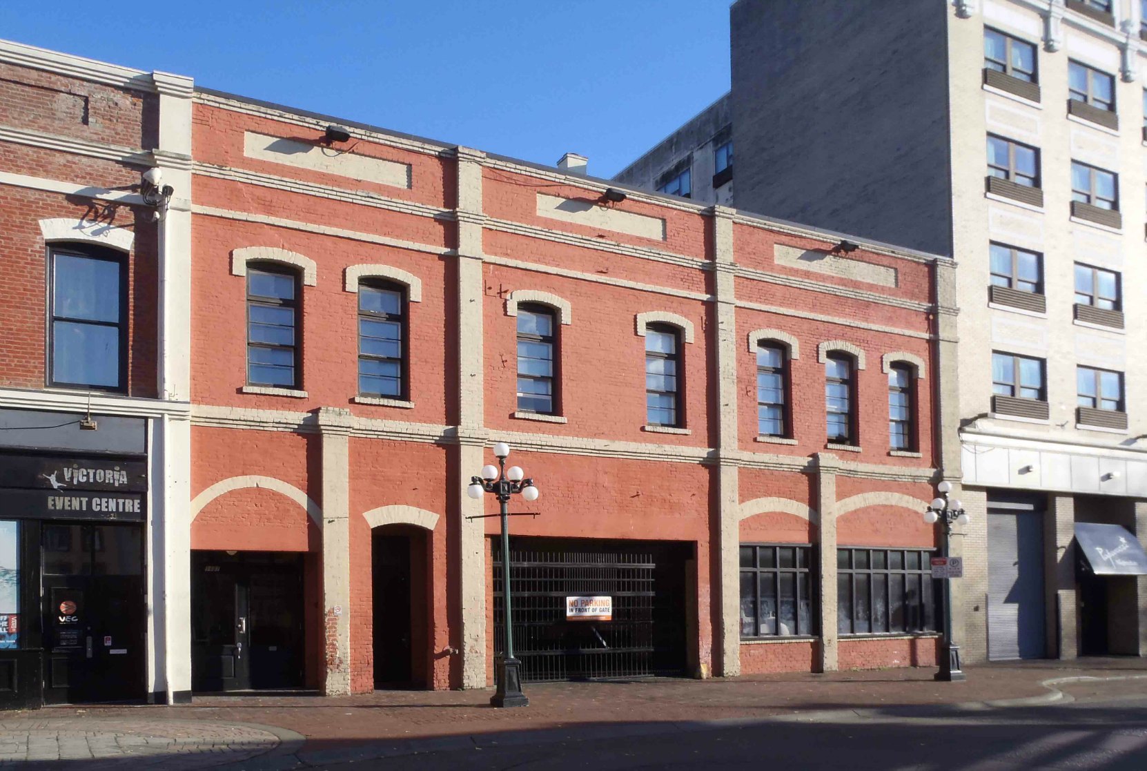 1407-1411 Broad Street. Originally built by John Meston for his carriage making and blacksmith business.