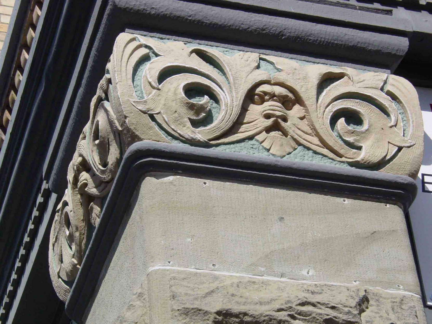 Vernon Building, decorative detail