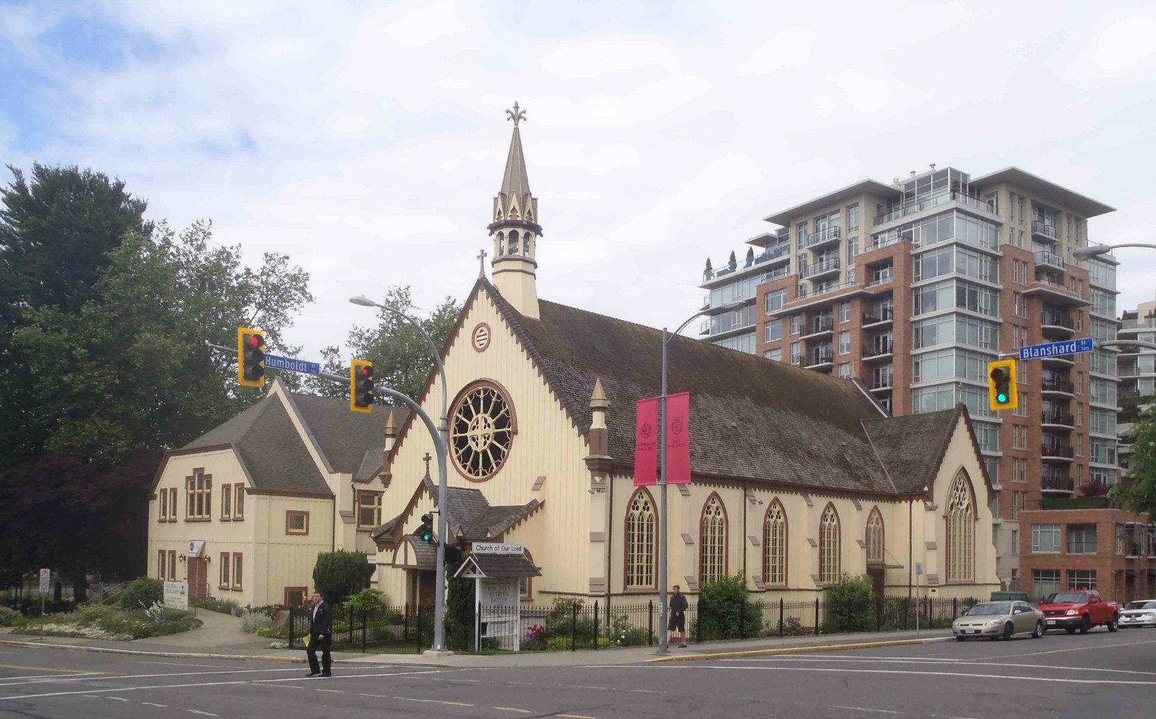 Reformed Episcopal Church, 626 Blanshard Street. Built in 1875-76 by architect John Teague for Rev. Edward Cridge.