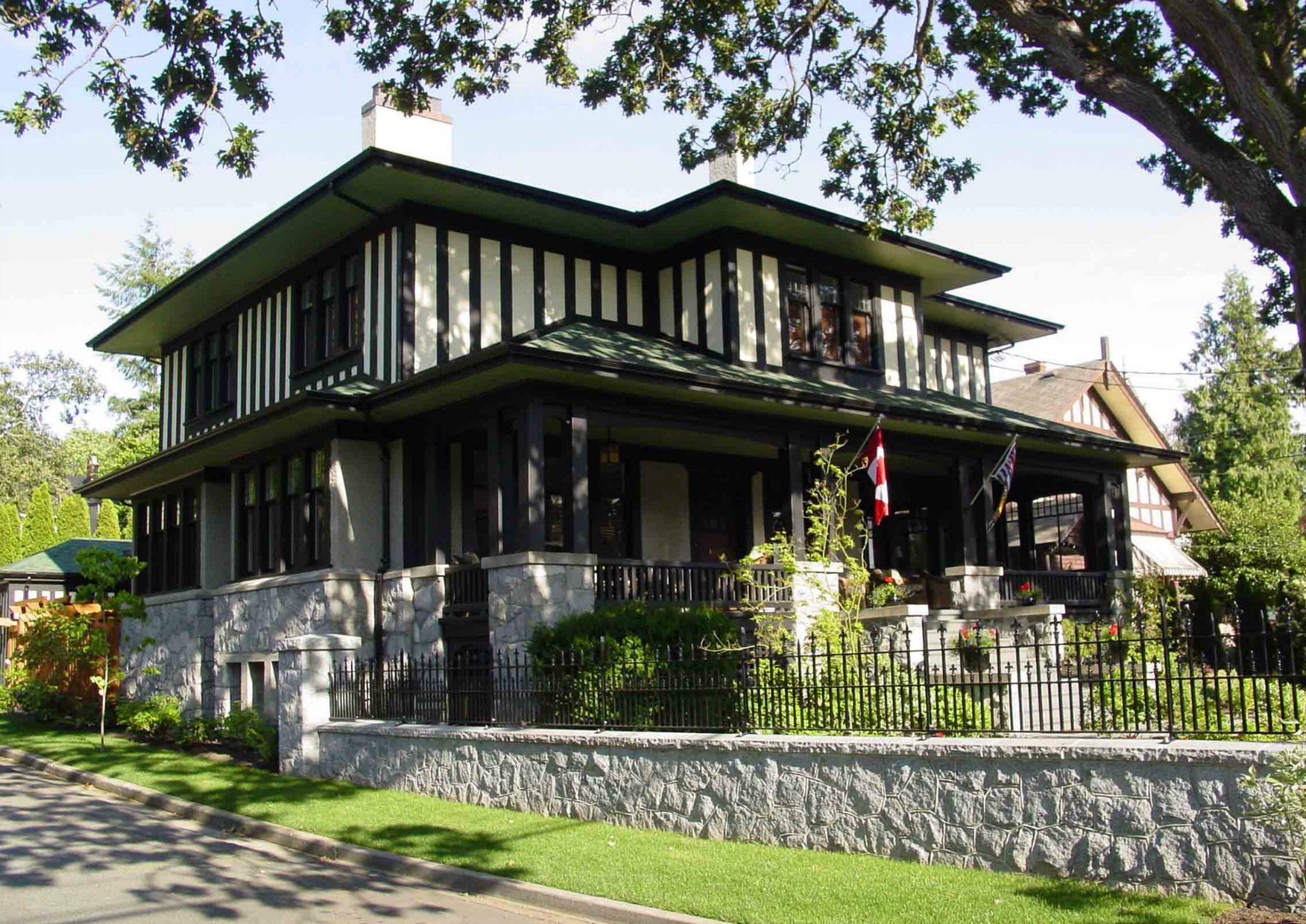 943 St. Charles Street, built in 1912 by architect Samuel Maclure for Harry and Katherine Beasley