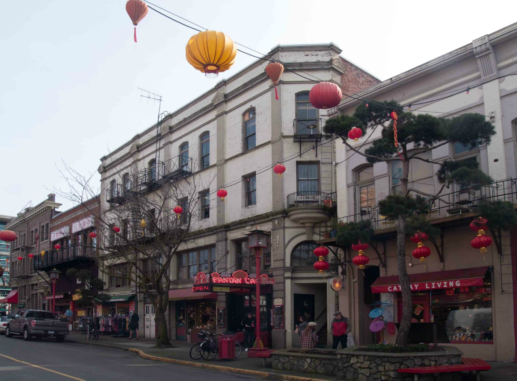 549-555 Fisgard Street, built in 1893 by architect William Ridgway Wilson for Loo Tai Cho.