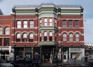 550-554 Johnson Street, built in 1893 for the B.C. Land & Investment Company