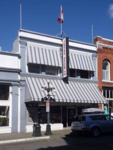 570 Johnson Street, built in 1905 by architects Thomas Hooper and C. Elwood Watkins for Jeune Brothers, which still occupies the building.