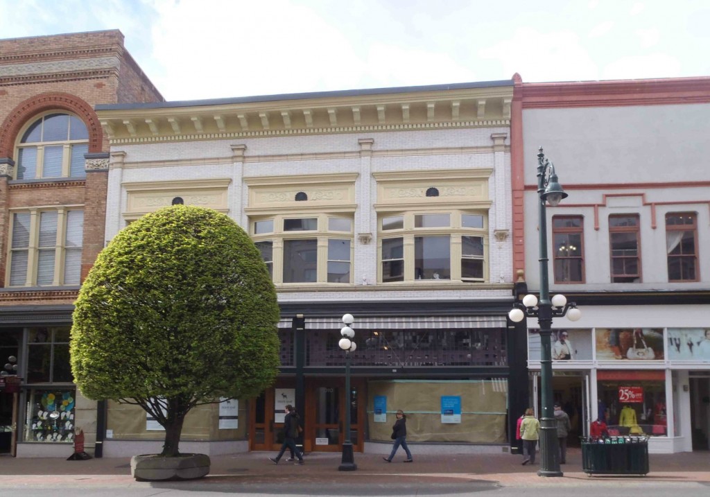 The Promis Block, 1006-1010 Government Street, built in 1905 by architects Thomas Hooper and C. Elwood Watkins for Oscar Promis of the Promis Estate Company, San Jose, California