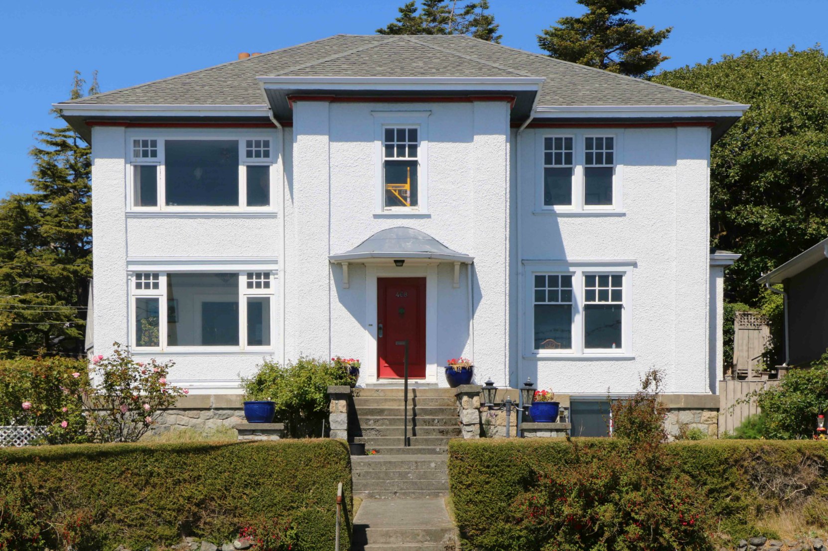468 Beach Drive, built in 1920 by architect Samuel Maclure for Ernest Halsall