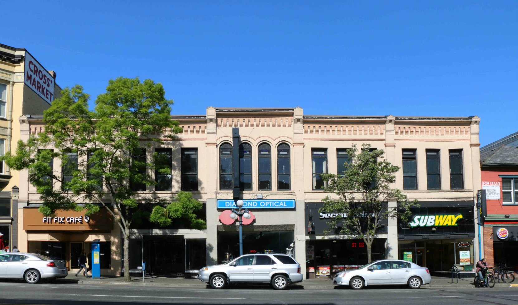 The Doane Block, 1314-1324 Douglas Street (photo by Victoria Online Sightseeing Tours)