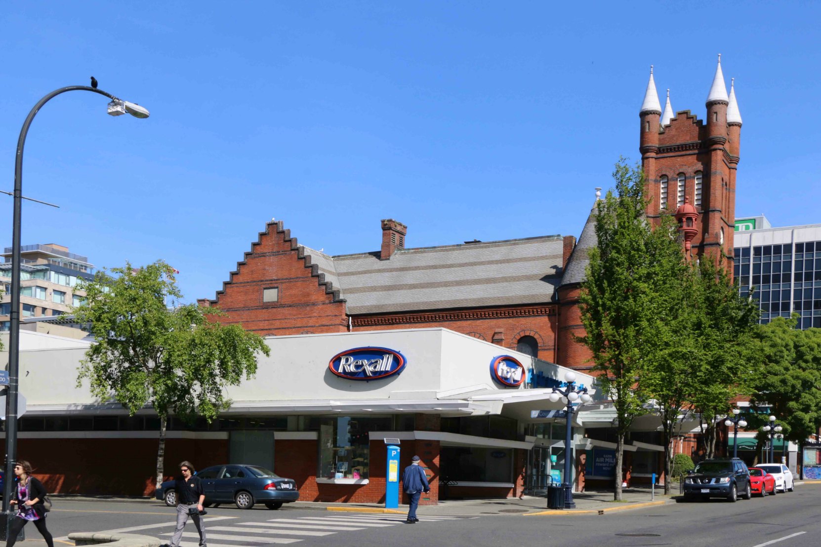 Rexall Drugs, 912 Douglas Street, occupies a building that was designed by architect John Di Castri.