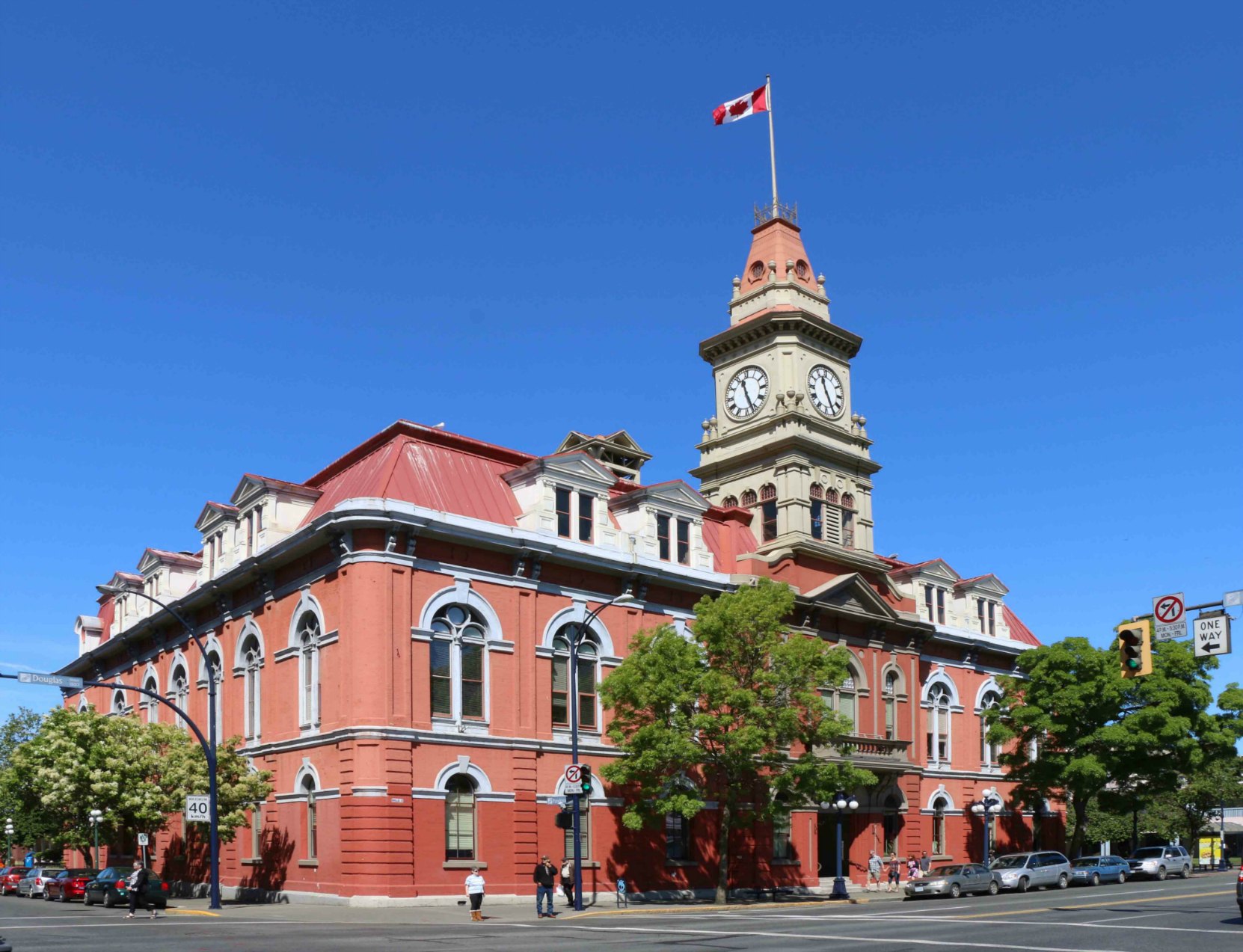 Victoria City Hall, 1 Centennial Square, Douglas Street at Pandora Avenue (photo by Victoria Online Sightseeing Tours)