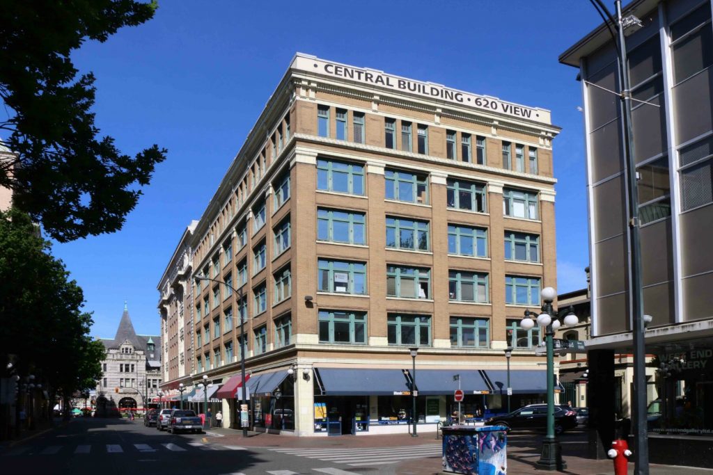 The Central Building, 620 View Street, built in 1911-1912 by architect Jesse M. Warren.