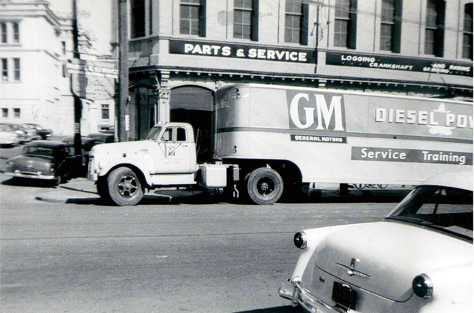 1129 Wharf Street as Wilson & Proctor Ltd., circa 1962. Note that Bastion Square had not yet been created; Bastion Street is still visible on the left of this photo. (Courtesy of Wilson & Proctor Ltd., used with permission)