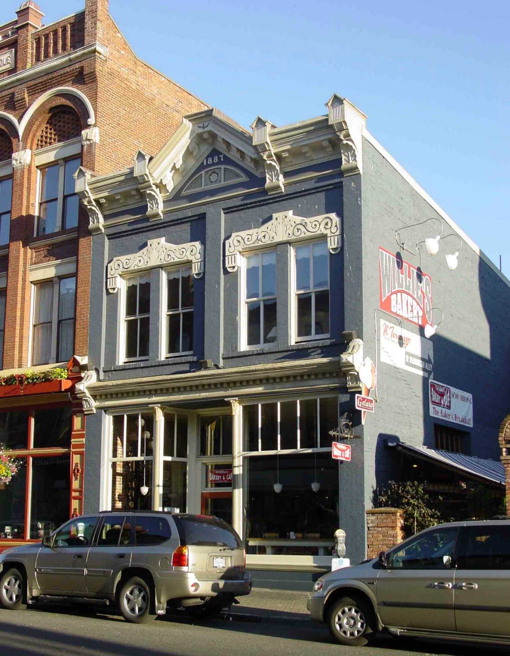 537 Johnson Street, Wille's Bakery, built in 1887 by architect Elmer H. Fisher for Louis Wille.
