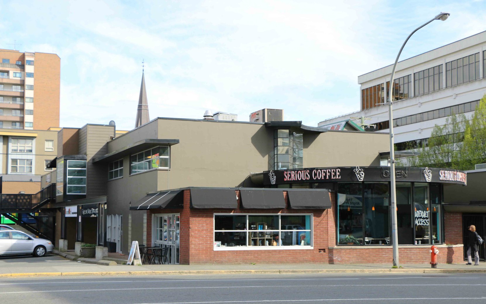 1609 Blanshard Street, built in 1951 by architect John Di Castri for the Canadian National Institute for the Blind.