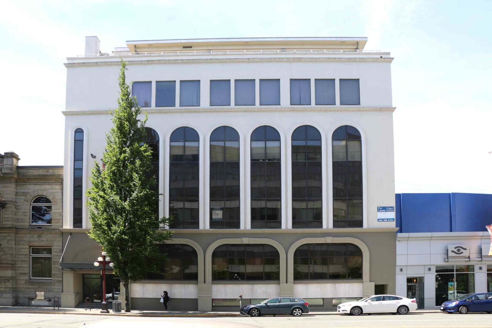 The Carnegie Building, 1312 Blanshard Street. Built in 1950 as an extension of the original Carnegie Library at 794 Yates Street