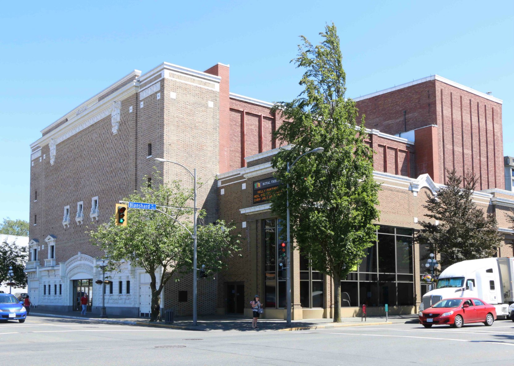 Royal Theatre, 805 Broughton Street. Built in 1913.