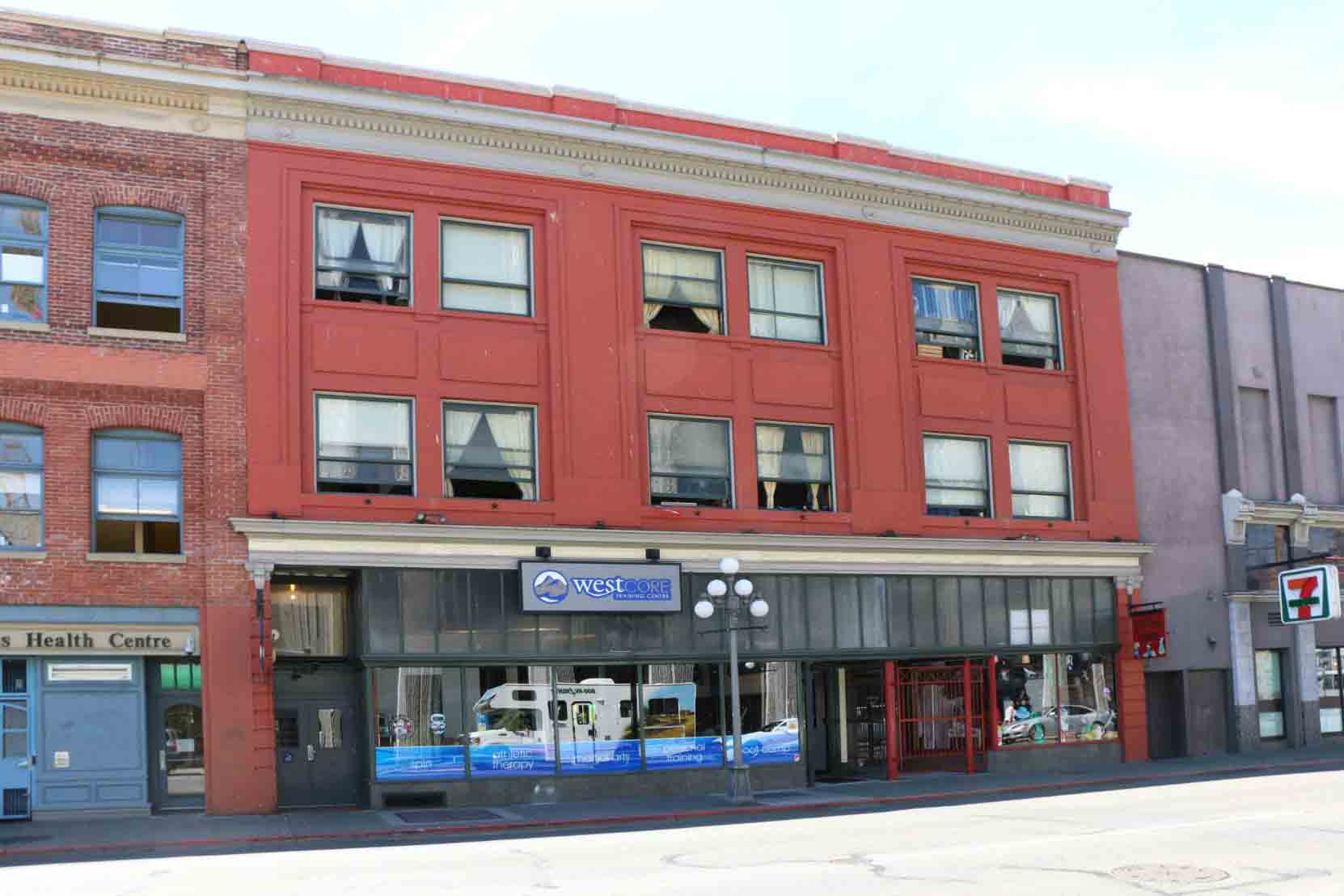 The Scott Building, 705-711 Johnson Street. Built in 1912 for Robert Scott by architect Leonard W. Hargreaves.