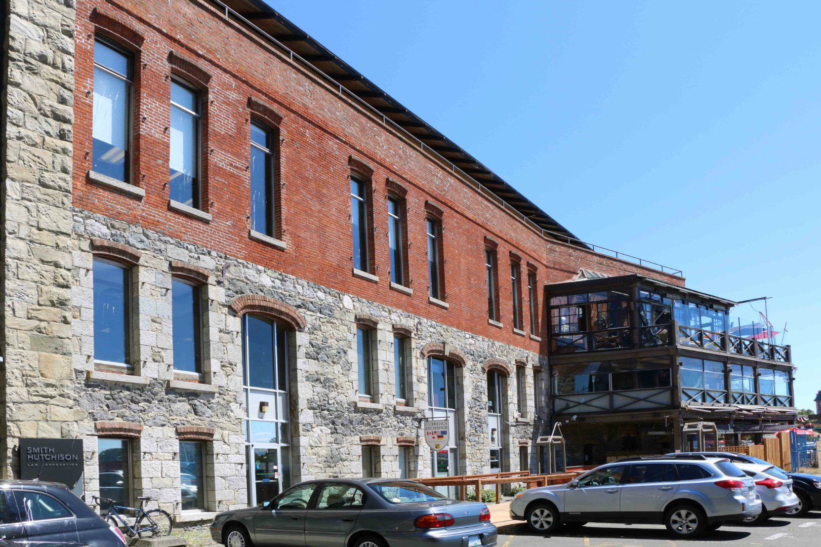 The west, or rear, elevation of 1202 Wharf Street, designed by architect Otto Tiedemann.