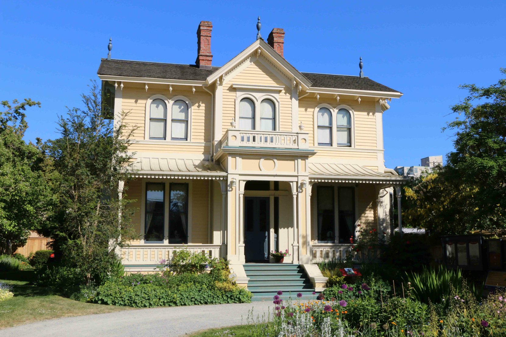 Emily Carr House, 207 Government Street, built circa 1863, is now a National Historic Site of Canada