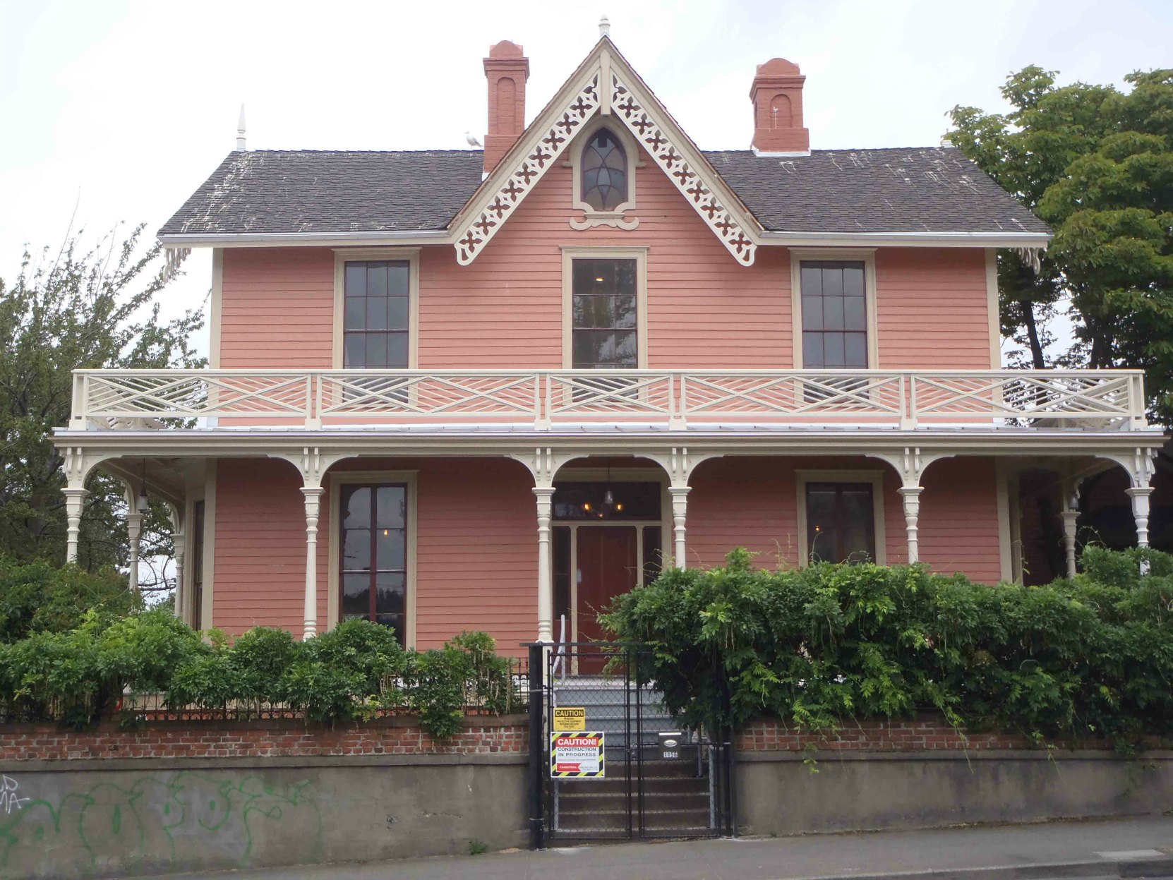 Wentworth Villa, 1156 Fort Street, was built in 1863.