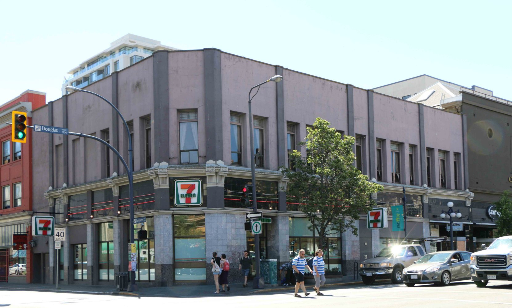 1319-1329 Douglas Street, built in 1889 as the Craft and Norris Block.