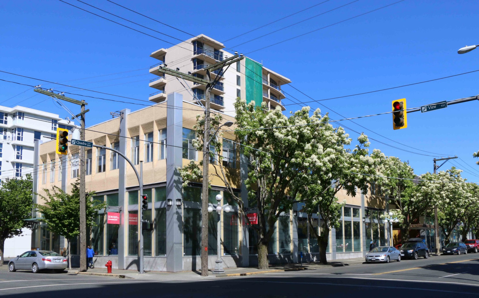 1250 Quadra Street, from View Street (photo by Victoria Online Sightseeing Tours)