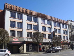 1413-1421 Government Street, built in 1910 as the Westholme Hotel.